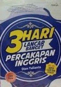 Image of 3 Hari Lancar Banget Percakapan Inggris
