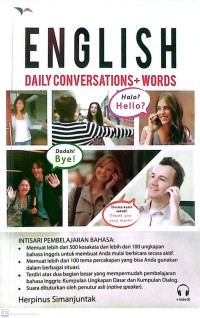 Image of Daily conversations + words English