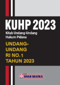 Image of KUHP 2023 Kitab Undang-Undang Hukum Pidana