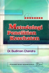 Image of Metodologi Penelitian Kesehatan